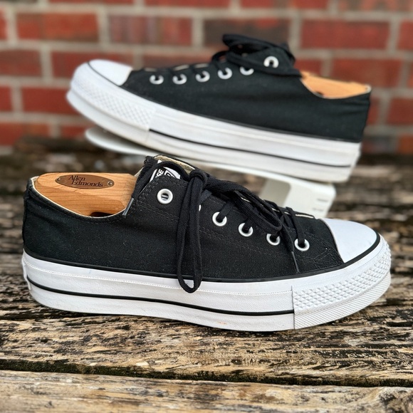 Converse Chuck Taylor All Star Lift Women’s Sz 9.5 Black Sneaker  560250C     T9 - Picture 8 of 13